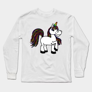 Rainbow unicorn Long Sleeve T-Shirt